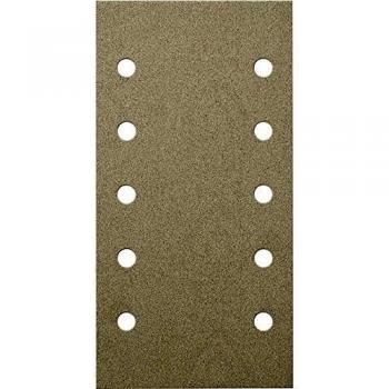 Klingspor 147182 Tiras con Soporte de Papel con Sujeción Velcro, PS 33 CK, 120 Grano, 115X230 mm, GL 15 Forma de Perforación