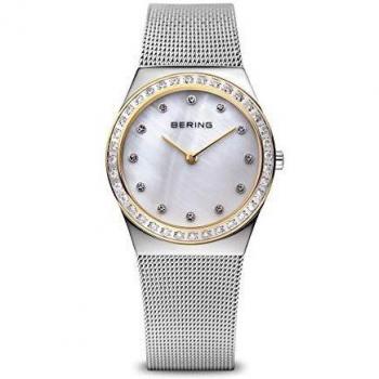 BERING Womens Analogue Quartz Watch with Stainless Steel Strap 12430-010