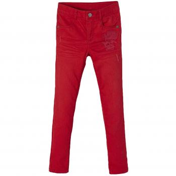 Vertbaudet - Vaquero - para niña Rojo 14 años