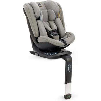 Inglesina Copernico 360° Silla de Auto Grupo 0/1/2/3 con Base Isofix Giratoria para Niños de 40 a 145 cm - Moon Grey