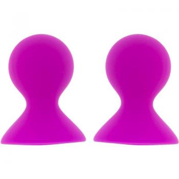 Ventosas de Silicona para los Pezones - PLEASURE PUMPS NIPPLE SUCKERS PINK (2 Unidades)