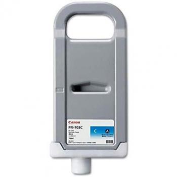 Canon 2964B001AA - Cartucho Inyeccion Tinta Cian Pfi703C 700Ml Ipf/810/820