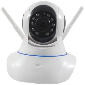 Cámara IP Wi-Fi Onvif Motorizada con LED IR, 2 Antenas y Sensor de Movimiento