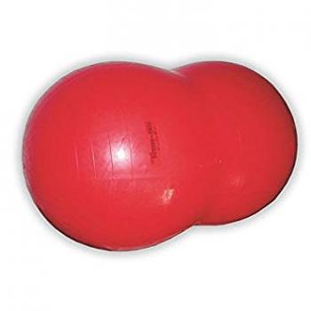 Gymnic Physio Roll Fitness Ball 85 cm - Robust and High Load Capacity, Red