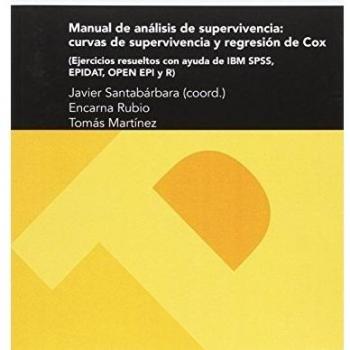 Manual de análisis de supervivencia: curvas de supervivencia y regresión de Cox