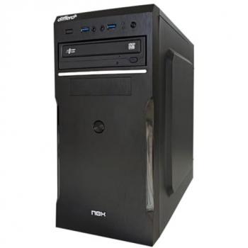 PC Differo I5 10400, Procesador Intel Core i5-10400, Memoria RAM de 8GB, Almacenamiento SSD de 500GB NVMe, Unidad DVD, Chasis Tau HPA3