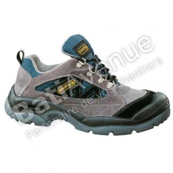 Delta plus calzado - Zapato serraje nylon horma ancha poliuretano 2d -s1p talla 41