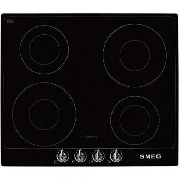 Placa de inducción Smeg SI964NM con 4 zonas de cocción