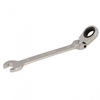 Llave combinada con carraca articulada Silverline 763605, 16 mm
