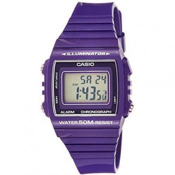 Casio Youth Digital Alarm Chronograph Unisex Sport Watch W-215H-6AVDF