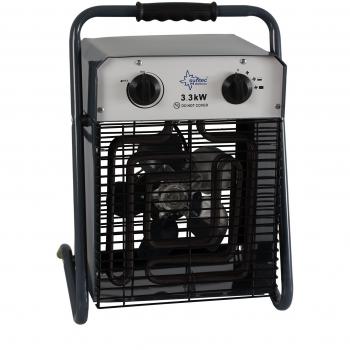 SUNTEC Calefactor industrial de bajo consumo | Estufa electrica portatil | Radiador de aire caliente para el frio | Calentador con ventilador | Electrico funcióna sin gas ni aceite | Heat Cannon 3300