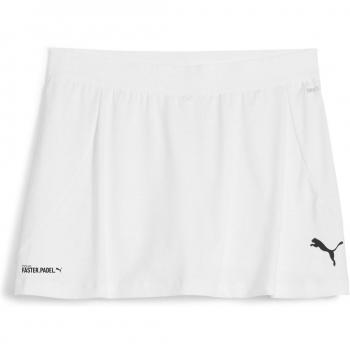 Falda de Pádel Blanco para Mujer Marca Puma