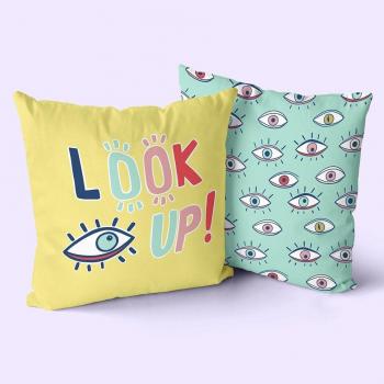 Pack de 2 Fundas de cojín decorativo 50x50 cm, 100% Algodón, calidad de 200 Gr x m2 - Fabricado en España