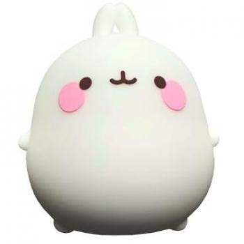 Altavoz Bluetooth Infantil Molang Blanco - Adorable y Potente con Forma de Conejo para Niños y Mujeres