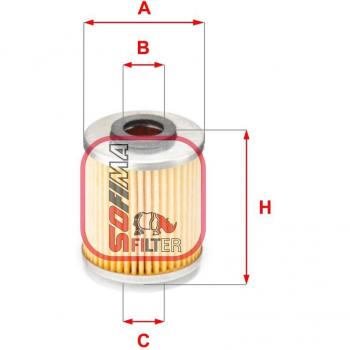 Filtro de aceite SOFIMA S 5587 PO
