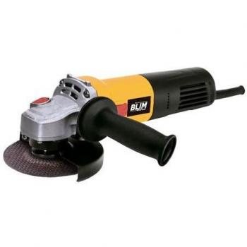 Amoladora angular Blim Radial 115mm - Potencia 900W - Diseño Ergonómico - Empuñadura Multiposición - Protección Antichispas - Botón de Bloqueo