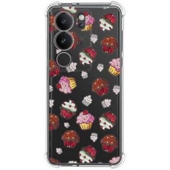 Funda Silicona Antigolpes Vivo V29 5G Diseño Muffins