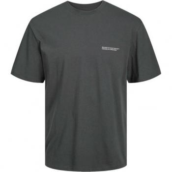 Camiseta de Manga Corta Hombre Jack & Jones Jorvesterbro Gris oscuro
