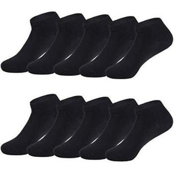 TUUHAW Calcetines de Deporte Low Cut Pro Para Hombre Mujer y niño 10 Pares Calcetines Cortos Tobilleros Deportivos Zapatilla Transpirable
