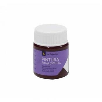 Pintura para cristal al agua rojo 25ml La Pajarita 189071