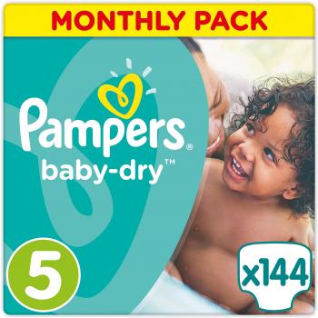 Pampers Baby Dry - Pañales para bebés, Talla 5