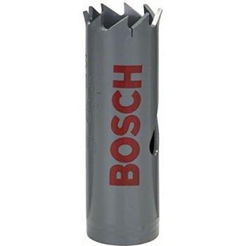 Sierra de corona bimetálica HSS Bosch 17 mm para adaptador estándar - corte en diversos materiales