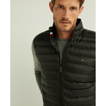 Chaleco de hombre negro ligero Tommy Hilfiger