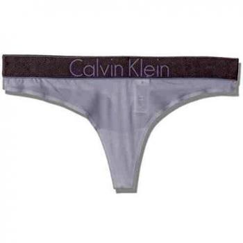 Calvin Klein Thong, Tanga para Mujer, Blanco