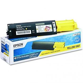 Epson C13S050187 - Yellow High Capacity Toner C1100 4K