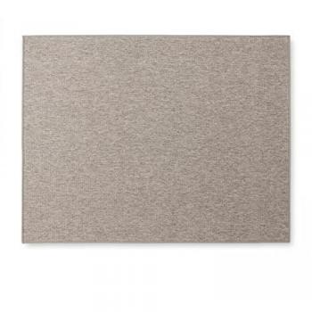 Alfombra rectangular para exteriores 120 x 150 cm color gris Oviala
