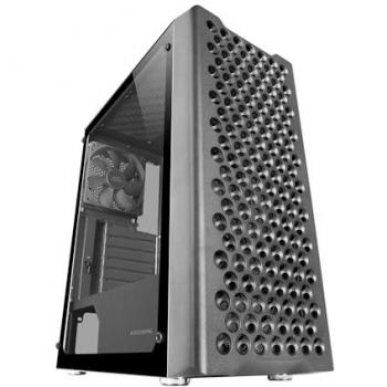 Caja Gaming Semitorre Mars Gaming MC-iPRO, ATX, Rejilla Frontal 3D, Cristal Templado, Ventilador FDB Ultrasilencioso de 12cm, Soporte para Refrigeración Líqu