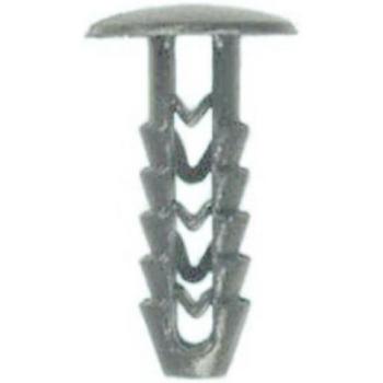 Clip Grapa ROMIX 10074, 25 Piezas, color negro, material plástico resistente, diseño ergonómico para sujeción segura