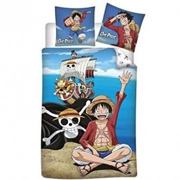 AYMAX S.P.R.L. One Piece Bedding Set 100% Cotton Duvet Cover 140 x 200 cm Funda de Almohada 65 x 75 cm