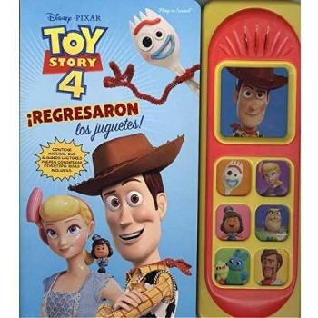 Libro musical 7 botones Toy Story 4: REGRESARON LOS JUGUETES