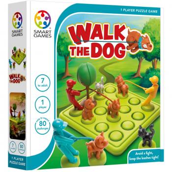 SMART GAMES: HORA DE PASEO - Juego de Puzzle con 80 Desafíos, recomendado para mayores de 7 años