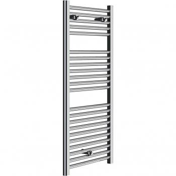 Toallero radiador Ocean 50 cm cromado para baño con diseño recto