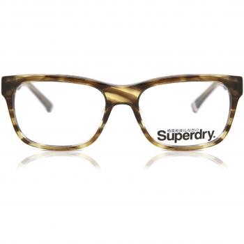 Superdry SDO USHI 104 Men's Eyeglasses Black Size 51 - Blue Light Block Available (Frame Only)