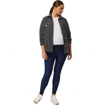 Leggings premamá efecto vaquero con cintura de punto elástico