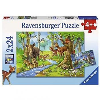 Ravensburger Cute Forest Animals 24-Piece Jigsaw Puzzle