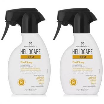 Heliocare 360 Fluido Spray SPF50 250ml + Duplo Promoción 250ml
