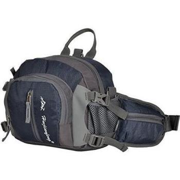 Ecosport deportes al aire libre multifunción resistente al agua Cintura Pack, color gris, tamaño talla única