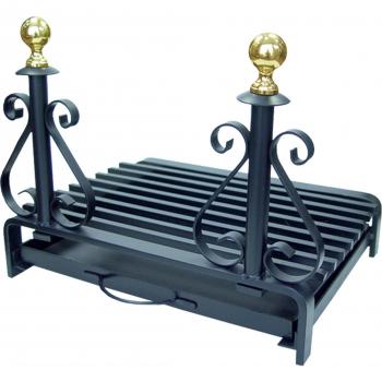 Imex El Zorro 10904 - Parrilla para chimenea con cajón