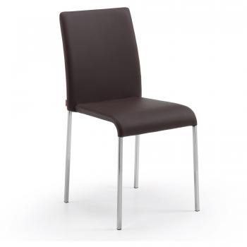 Kave Home Silla Crest, marrón