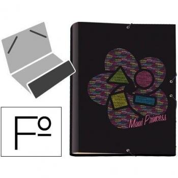 CARPETA LIDERPAPEL CLASIFICADORA FANTASIA CARTON FORRADO SOLAPA MAUI
