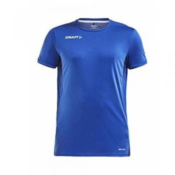 Craft Pro Control Impact Short Sleeve T-Shirt for Men - Kornblumen Blue, 3XL, Polyester