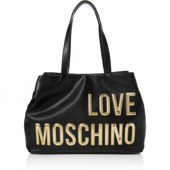 Love Moschino JC4080, Tote para Mujer, Negro
