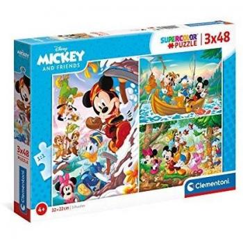 Clementoni- Mickey and Friends Disney Puzzle Infantil, Multicolor