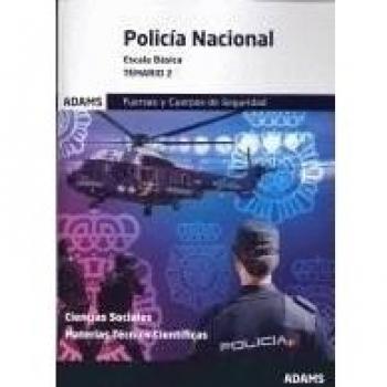 Policía Nacional, escala básica. Temario 2