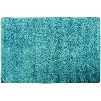 MSV Alfombra de baño 45x70 cm Azul Claro, algodón, Recta