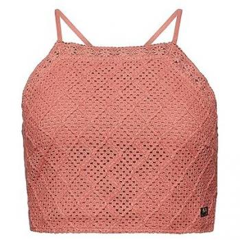 Top Corto de Ganchillo Vintage Rosa para Mujer Superdry M